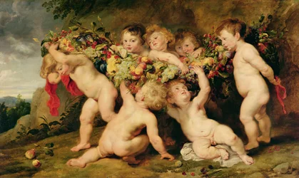 Fruchtgirlande, ca. 1615-17